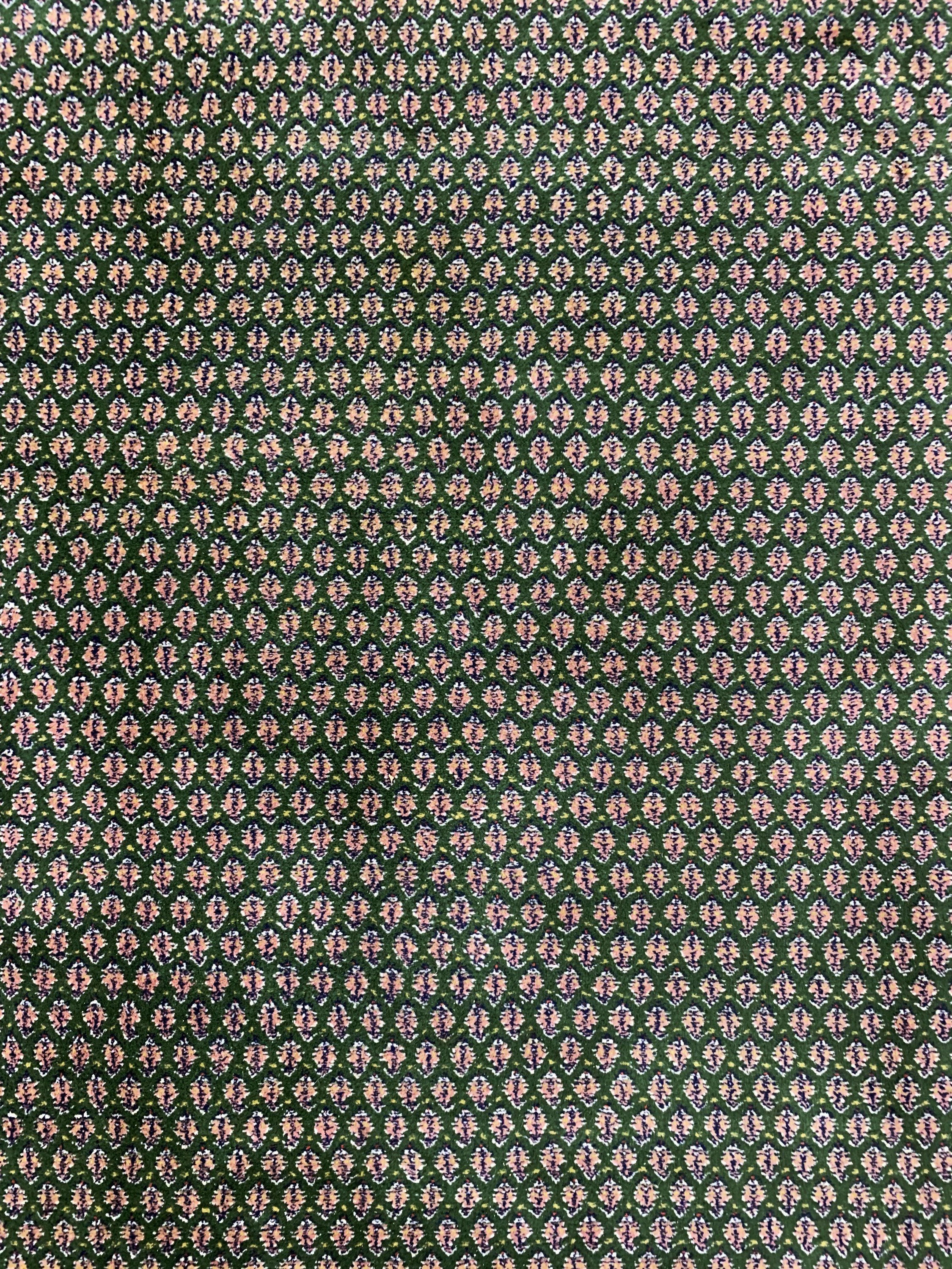 Detail c: Sarogh Mir fein, Indien, Mitte 20.Jhd, Wolle auf Baumwolle, ca. 290 x 215 cm, EHZ: 2