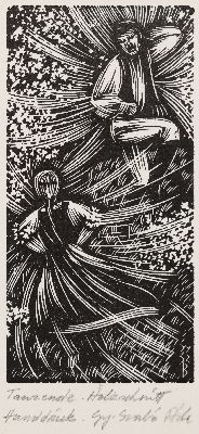Image 26950214 - Béla Gy Szabo 1905 -1985, sechs Holzschnitte, Kolosvan, 1975, ca. 30 x 40.5 cm, ...