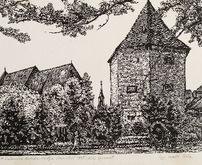 26950214b - Béla Gy Szabo 1905 -1985, sechs Holzschnitte, Kolosvan, 1975, ca. 30 x 40.5 cm, ...