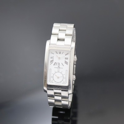 Image 26950216 - BAUME & MERCIER Armbanduhr Modell Hampton Dual Time Referenz MV045121, Schweiz um ...