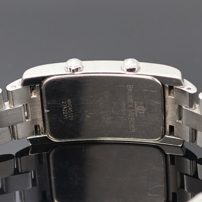 26950216d - BAUME & MERCIER Armbanduhr Modell Hampton Dual Time Referenz MV045121, Schweiz um ...