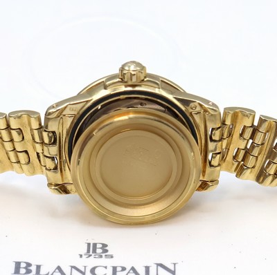 26951426h - BLANCPAIN Leman Damenarmbanduhr in GG 750/000 Referenz 2102, Schweiz um 1995, Automatik, ...