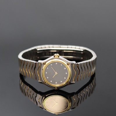 Image 26951436 - EBEL Sport Classique Damenarmbanduhr Referenz 1057901, quarz, Edelstahl/Gold komb. inkl. ...