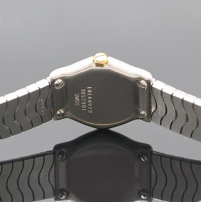 26951436d - EBEL Sport Classique Damenarmbanduhr Referenz 1057901, quarz, Edelstahl/Gold komb. inkl. ...