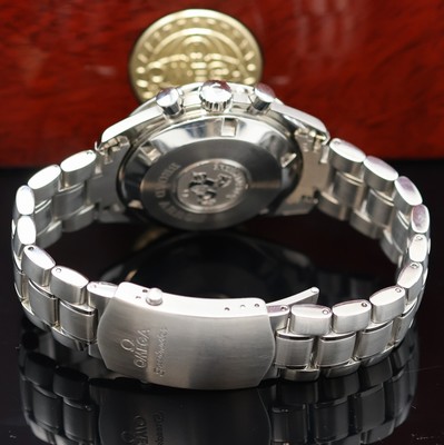 26951473b - OMEGA Armbandchronograph Speedmaster Broad Arrow Referenz 1780022, Automatik, ...
