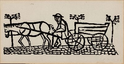 Image 26951660 - Gerhard Marcks, 1889 Berlin-1981 Burgbrohl, 4 Holzschnitte, davon drei handsigniert, je ...