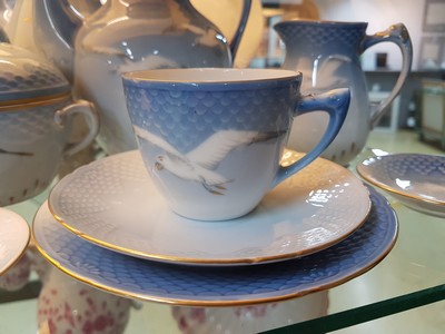 26951686c - Kaffeeservice für 12 Personen, Bing & Grondahl, 20. Jh., Porzellan, ...