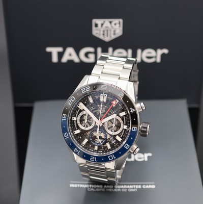 Image 26951708 - TAG HEUER Schaltradchronograph Carrera H02, Automatik, beids. vergl. Edelstahlgeh. inkl. ...