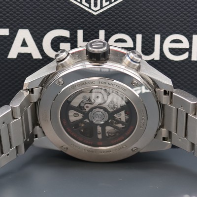 26951708d - TAG HEUER Schaltradchronograph Carrera H02, Automatik, beids. vergl. Edelstahlgeh. inkl. ...