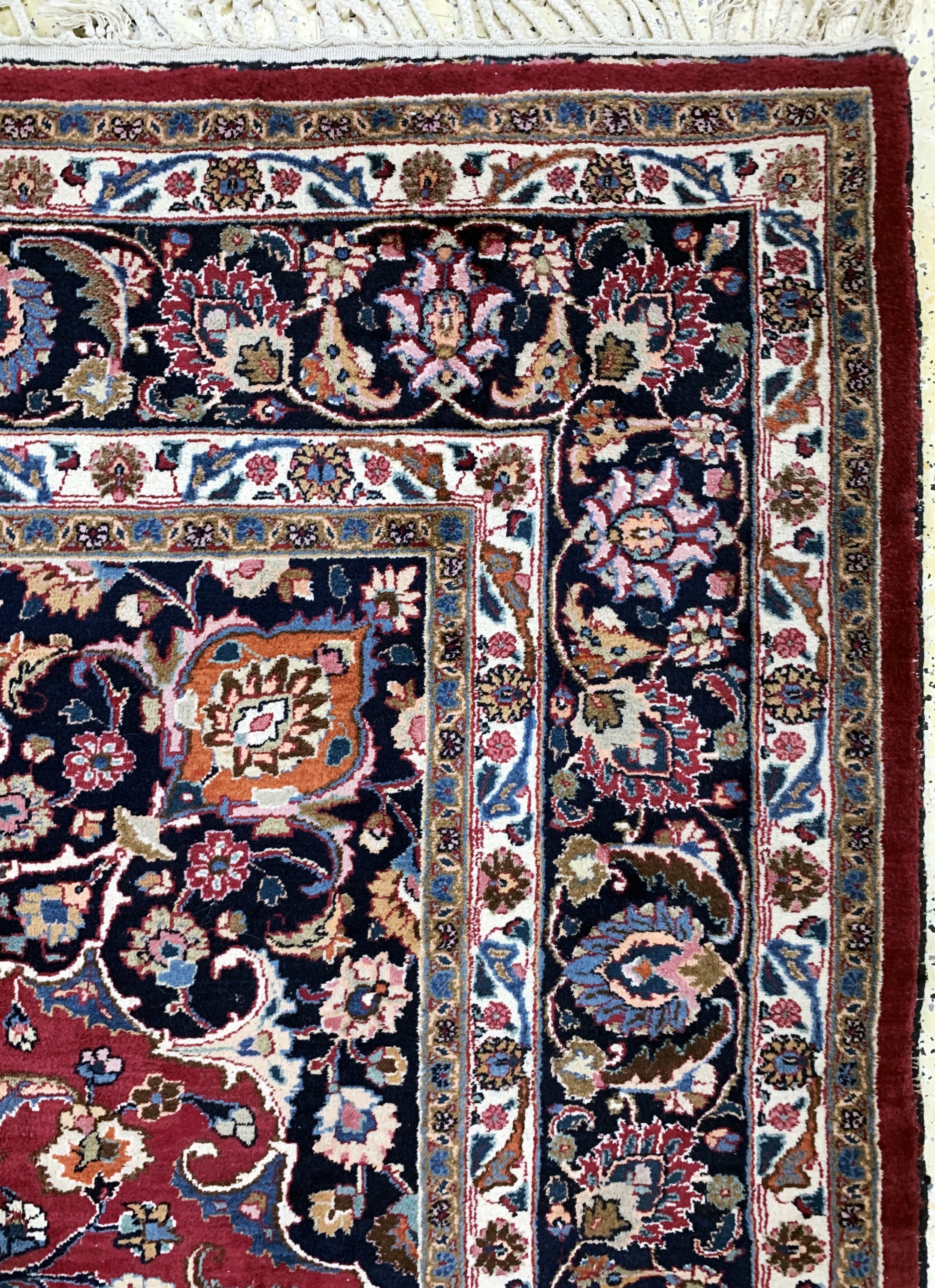 Detail f: Mesched sign., Persien, Mitte 20.Jhd., Wolle auf Baumwolle, ca. 340 x 255 cm, EHZ: 2