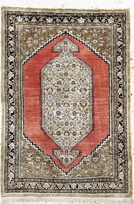 Image Ghom Seide alt, Persien, Mitte 20.Jhd., Wolle auf Baumwolle, ca. 122 x 84 cm, EHZ: 2
