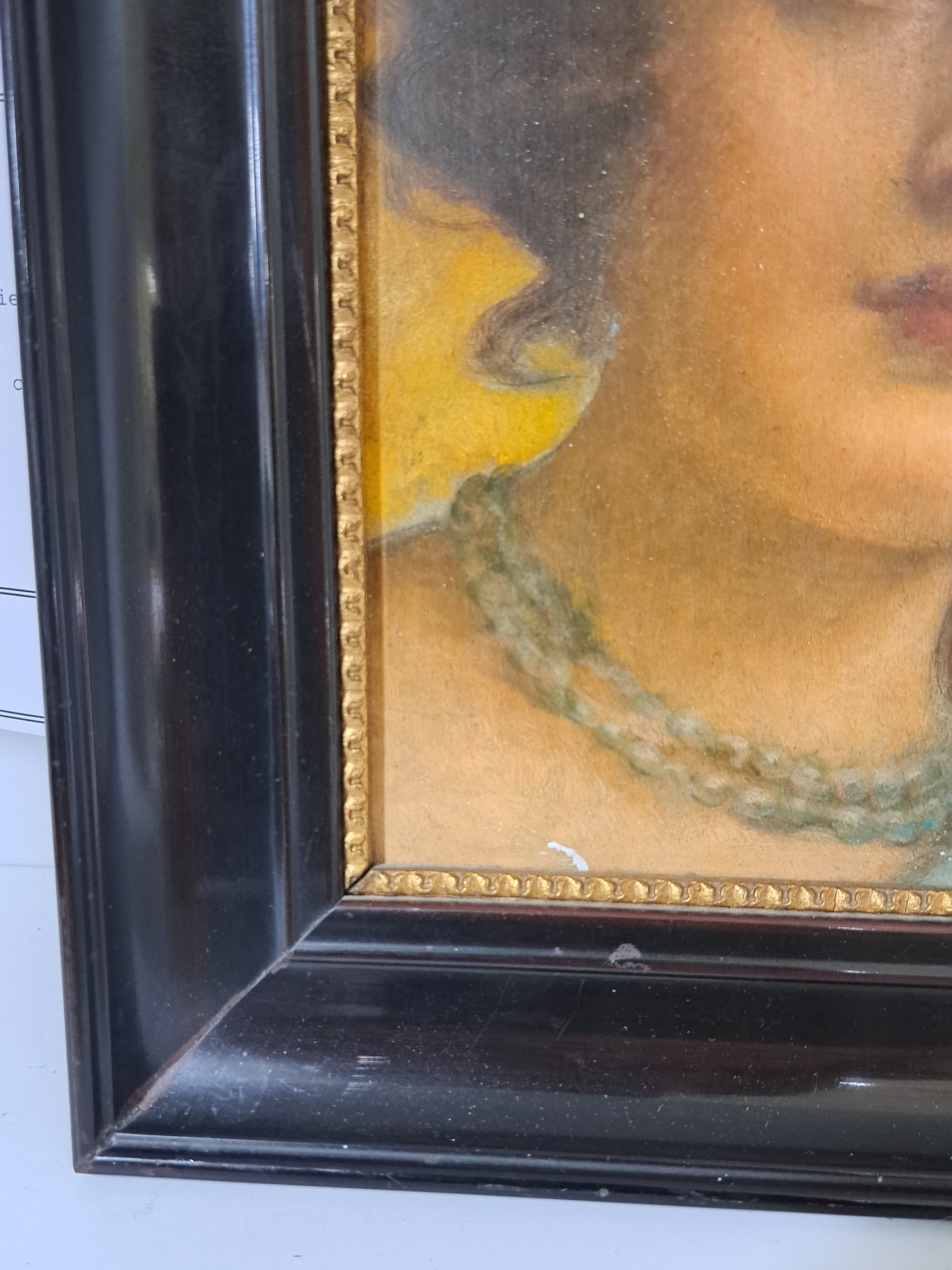 Detail f: Julius Zuber, 1861 Stanislau/Galizien-1910, 2 Pendants, Porträts junger Frauen, Öl/Holz, links bzw. rechts unten signiert, je ca. 20x15cm, R. ca. ...