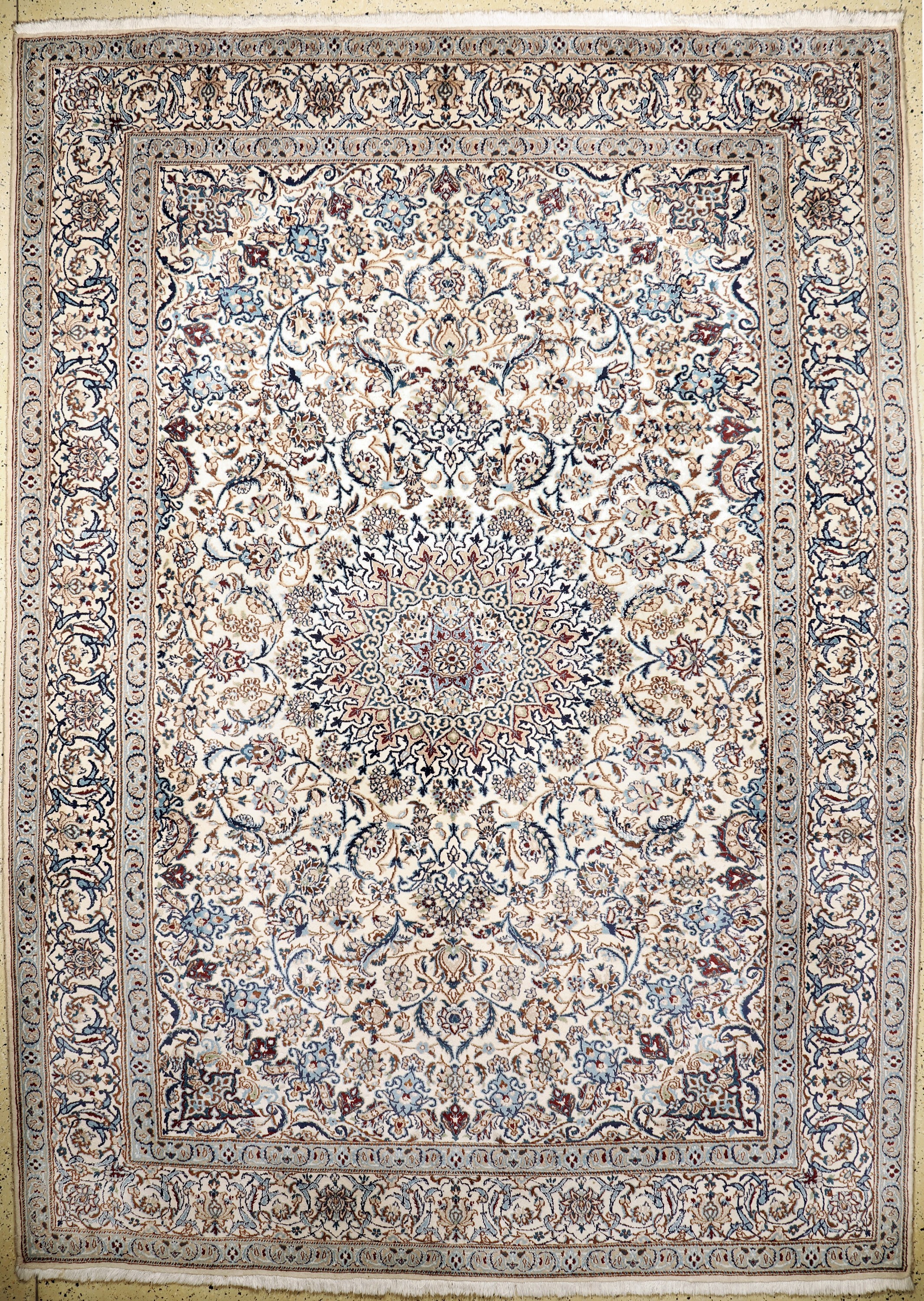 Nain, Persien, Ende 20.Jhd, Wolle auf Baumwolle, ca. 400 x 290 cm, EHZ: 2