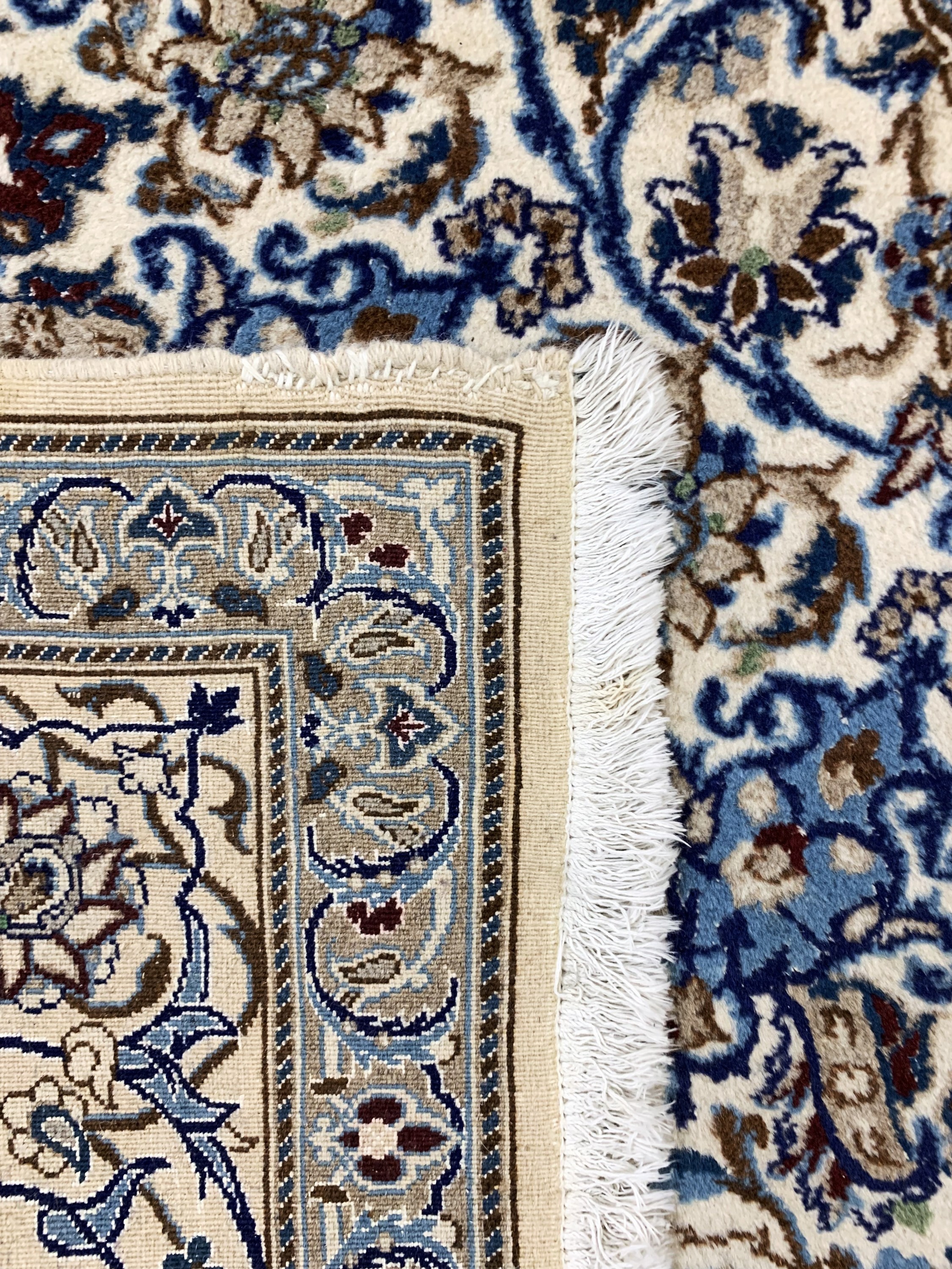 Detail h: Nain, Persien, Ende 20.Jhd, Wolle auf Baumwolle, ca. 400 x 290 cm, EHZ: 2