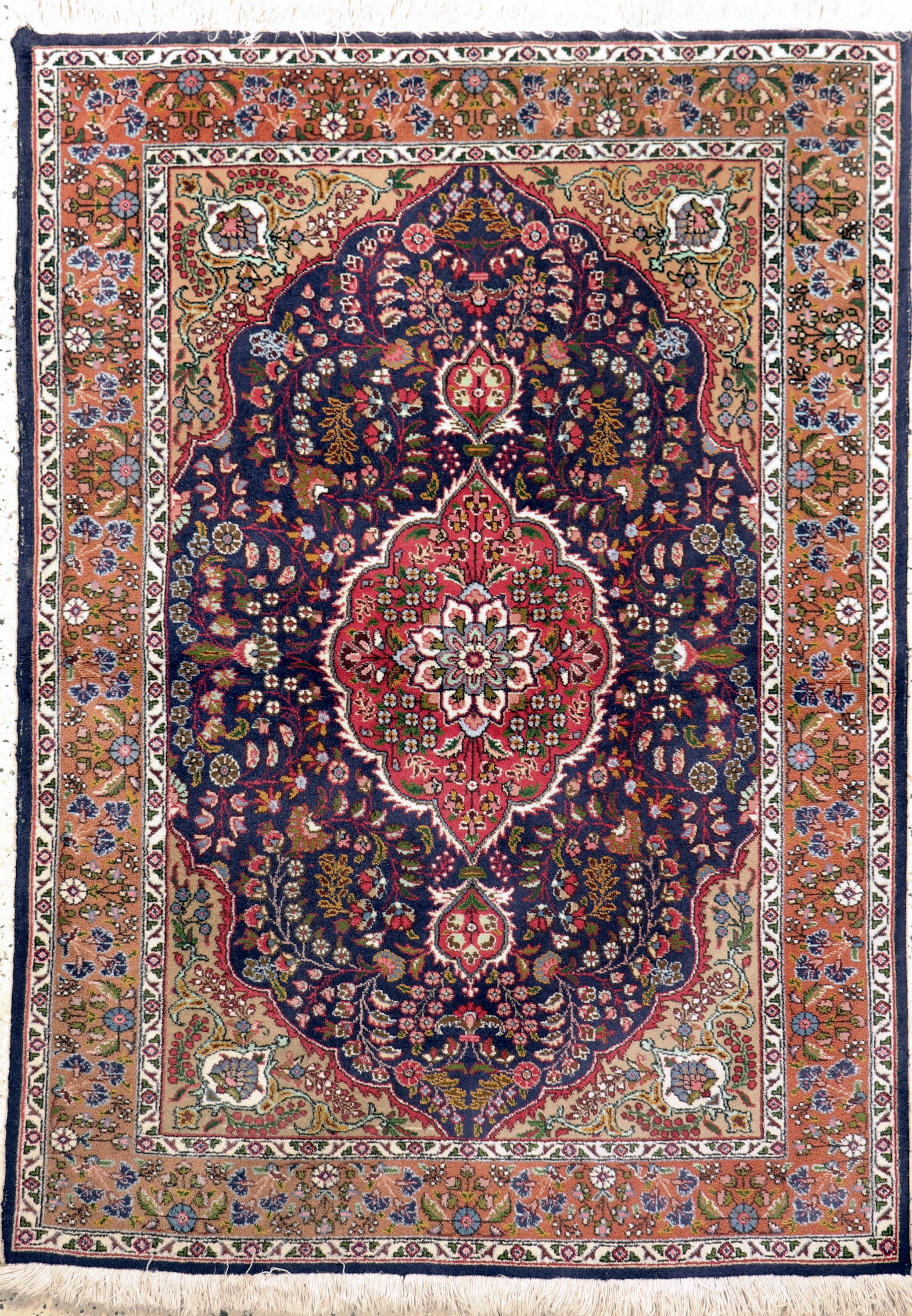 Täbriz(40 Raj), Persien, Mitte 20.Jhd, Wolle auf Baumwolle, ca. 146 x 105 cm, EHZ: 2
