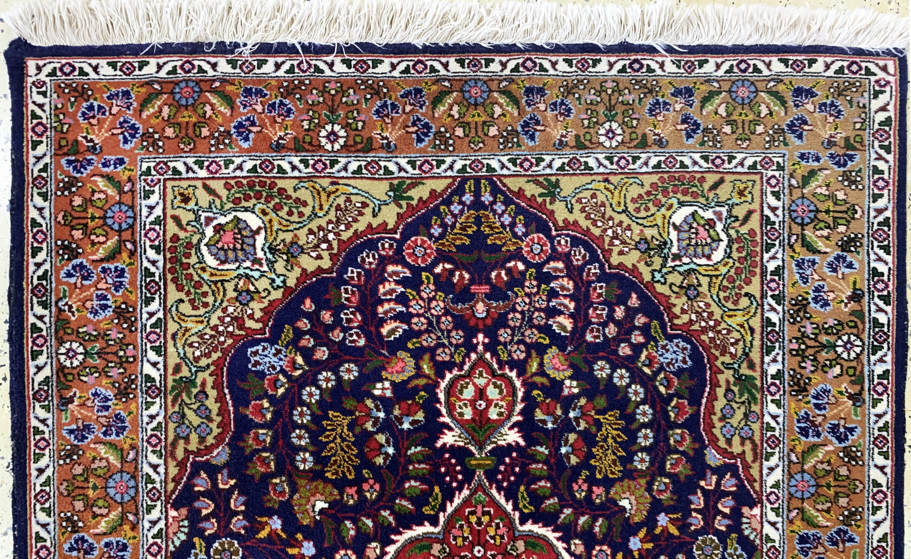 Detail a: Täbriz(40 Raj), Persien, Mitte 20.Jhd, Wolle auf Baumwolle, ca. 146 x 105 cm, EHZ: 2
