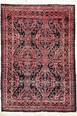 Image Qum Seide, Egypt, mid 20th century, pure natural silk, approx. 78 x 56 cm, condition: 2. ...