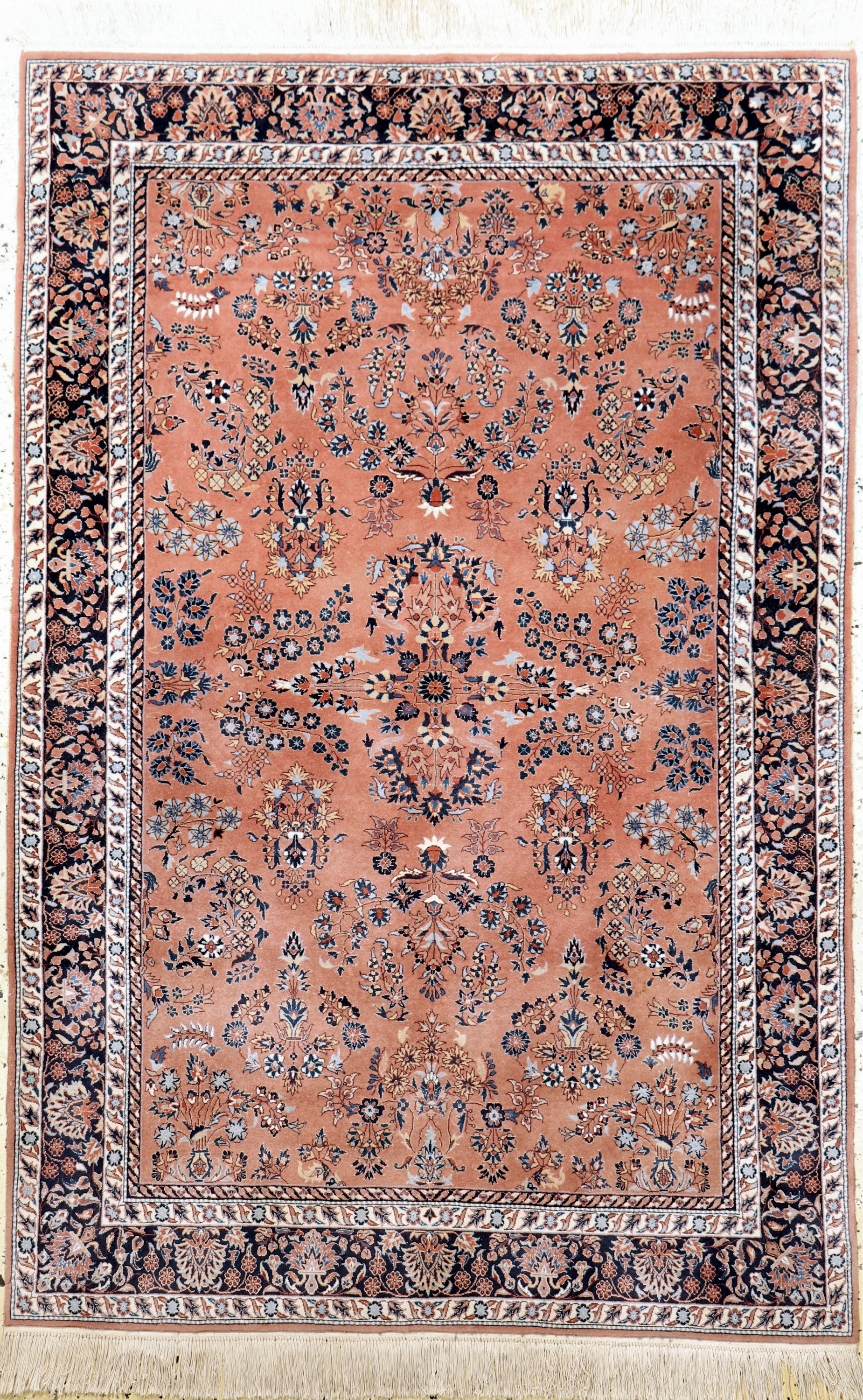 Sarogh fein, China, Ende 20.Jhd, Korkwolle mit Seide, ca. 182 x 120 cm, EHZ: 2