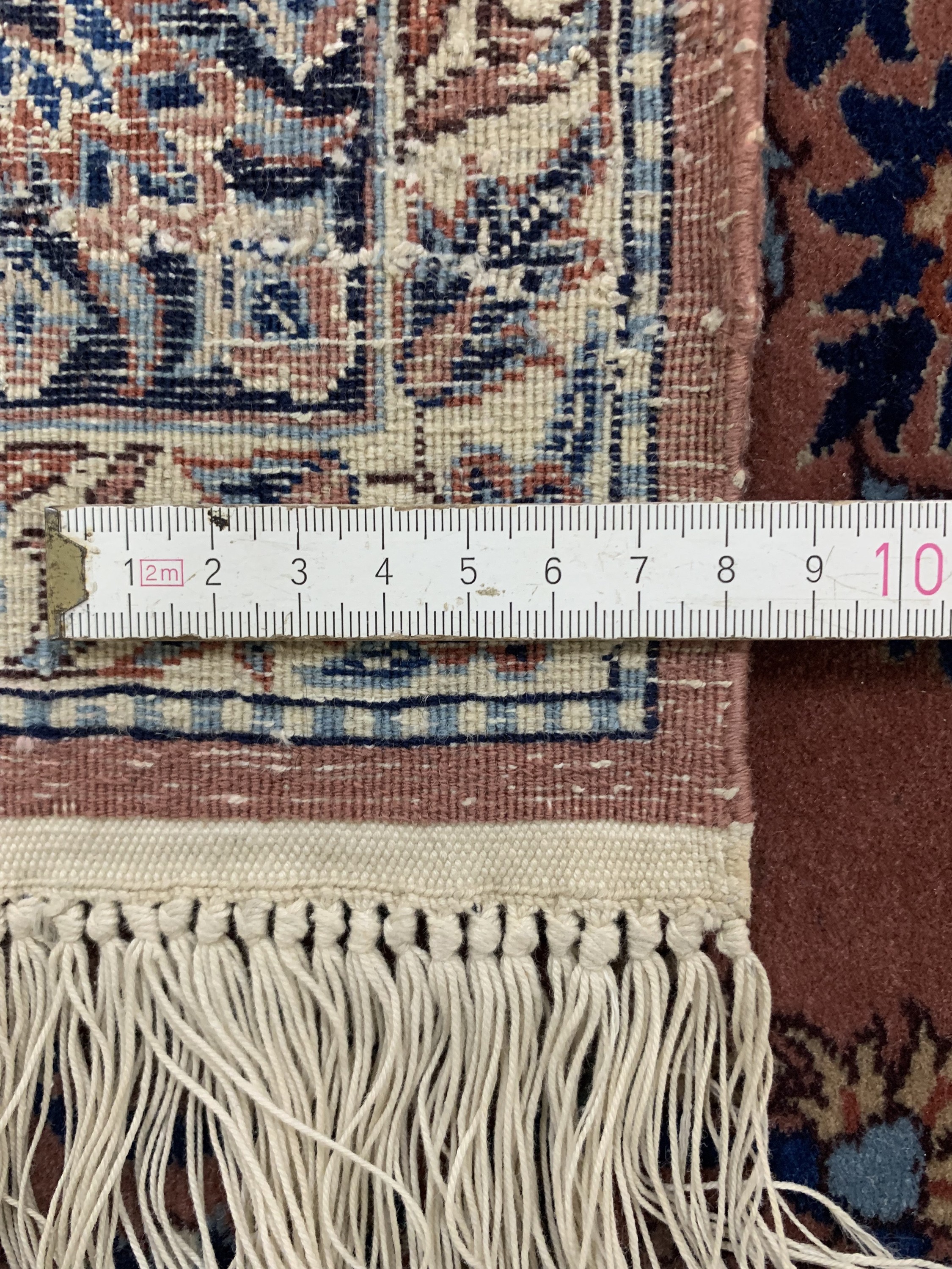 Detail e: Sarogh fein, China, Ende 20.Jhd, Korkwolle mit Seide, ca. 182 x 120 cm, EHZ: 2