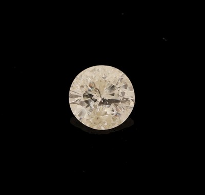 Image Loser Brillant, ca. 0.58 ct light yellow/p1 Schätzpreis: 900, - EUR