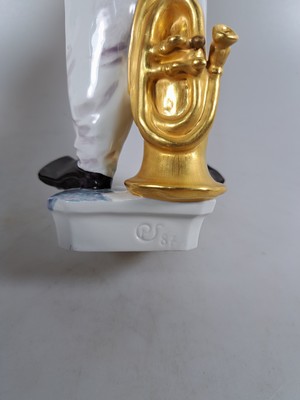 26952982e - Porzellanfigur aus der Clownskapelle, Entwurf Peter Strang Meissen, 20. Jh., ...