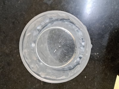 26952985d - Große Vase, Lalique, 20. Jh., Bacchantes, umlaufende Frauenakte, signiert, farbloses ...