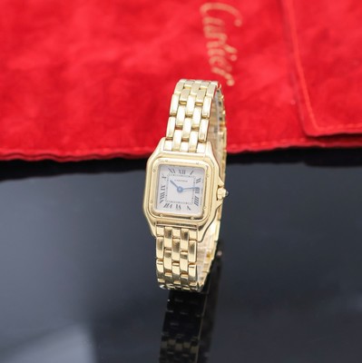 Image CARTIER Damenarmbanduhr Panthere in GG 750/000 Referenz 1070 2, quarz, Boden 8-fach ...