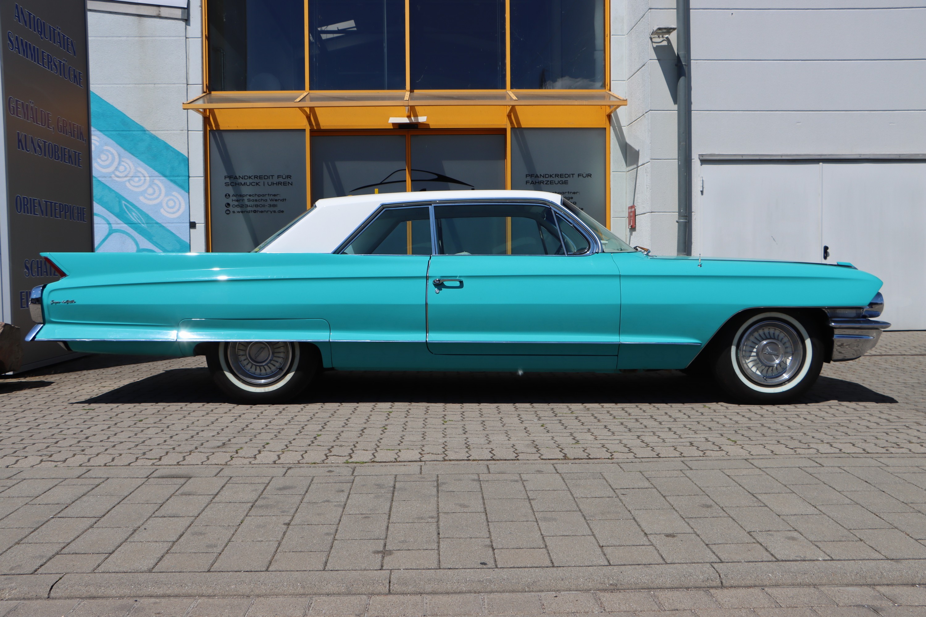 Detail b: Cadillac Serie 62 Coupé de Ville, Fahrgestellnummer: 62G072982, EZ 07/1962, 2 Halter im deutschen Brief eingetragen, Laufleistung ca. 45.155 miles, ...