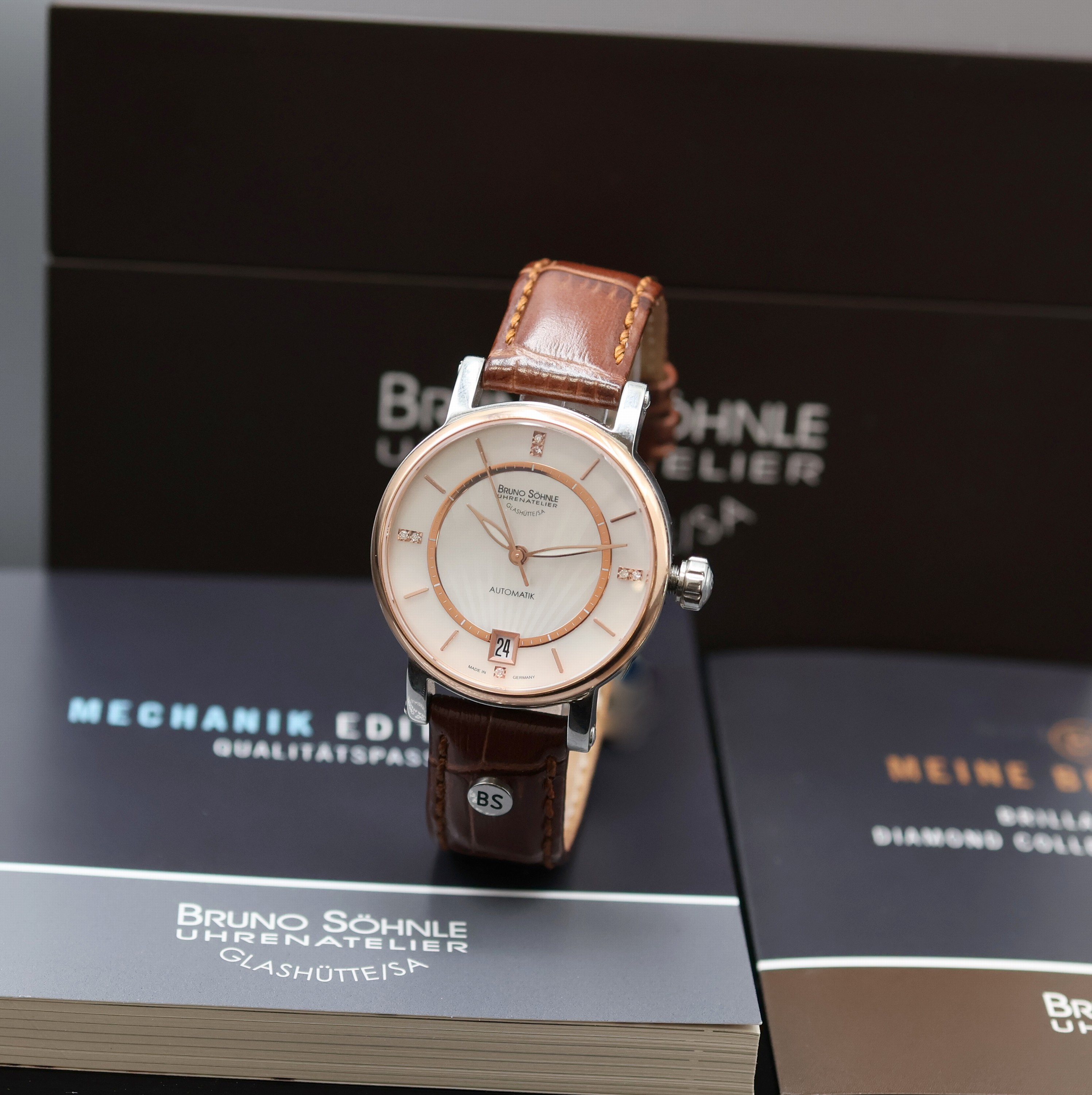 Image 26953190 - BRUNO SÖHNLE Armbanduhr Stellina Referenz 17- 62114-941, Deutschland verk. lt. Pap. ...