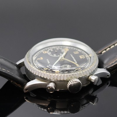 26953161b - J. AURICOSTE Type 20 Fliegerchronograph mit Flyback der französischen Luftwaffe, ...
