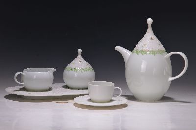 Image 26953183 - Mokka-bzw. Espressoservice, Rosenthal, Dekor Zauberflöte von Björn Wiinblad, ...