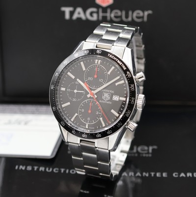 Image 26953195 - TAG HEUER Carrera Calibre 16 Armbandchronograph in Stahl Referenz CV2014-0, Schweiz ...