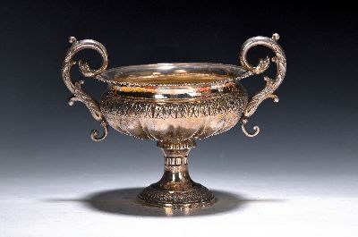 Image Fußschale aus Silber, Christian Olsen Möller, Dänemark, 1832, Silber, ...