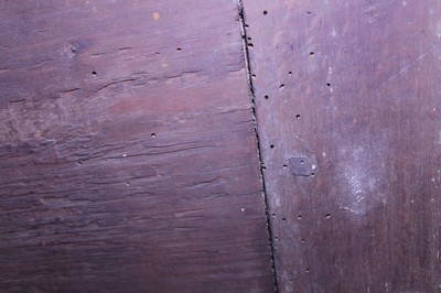 26953965c - Barock-Sekretär/Tabernakel, um 1740/50, Nußbaumfurnier, dreischübige ...