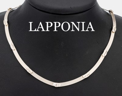 Image 26954127 - LAPPONIA Collier, 925er Silber, Modell Labyrinth, L. ca. 45 cm, Knebelschließe, ...