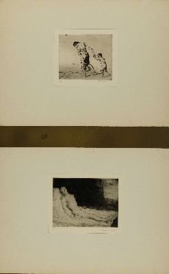 26954963b - Christian Landenberger, 1862 Ebingen-1927 Stuttgart, Konvolut aus 7 handsign. und num. ...