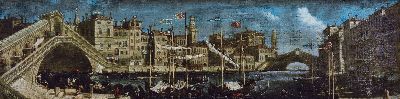 Image 26954972 - J. Routari, Künstler des 19.Jh., Panorama von Venedig, Kompositlandschaft des ...