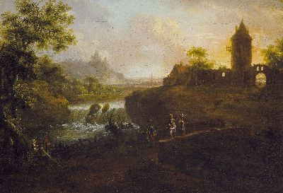 Image Zuschreibung: Christian Georg Schütz d.Ä., 1718 Flörsheim/Main-1791, ...