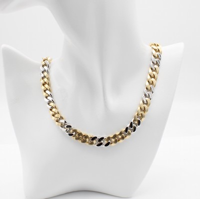 Image Massives Panzercollier, GG/WG 585/000, Glieder z.T. feinsatiniert, Handarbeit, ...