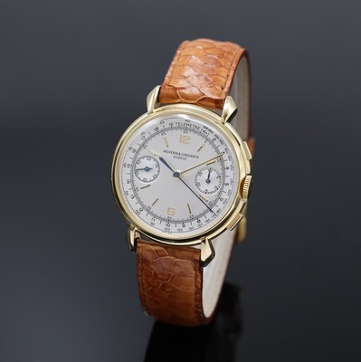 Image 26955255 - VACHERON & CONSTANTIN seltener Herrenchronograph in GG 750/000 Referenz 4178, ...