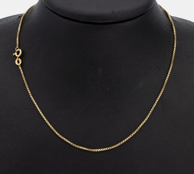 Image 26956439 - 14 kt Gold Kette, ca. 5.5 g, GG 585/000, Venezianerkette, L. ca. 61 cm, ...