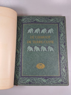 26956964j - Victor Barrucand (1864-1934): Le Chariot de Terre cuite, Paris, Piazza 1921, 4°, mit ...