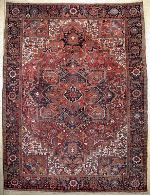 Image Heriz alt, Persien, Anfang 20.Jhd, Wolle auf Baumwolle, ca. 365 x 275 cm, EHZ: 3