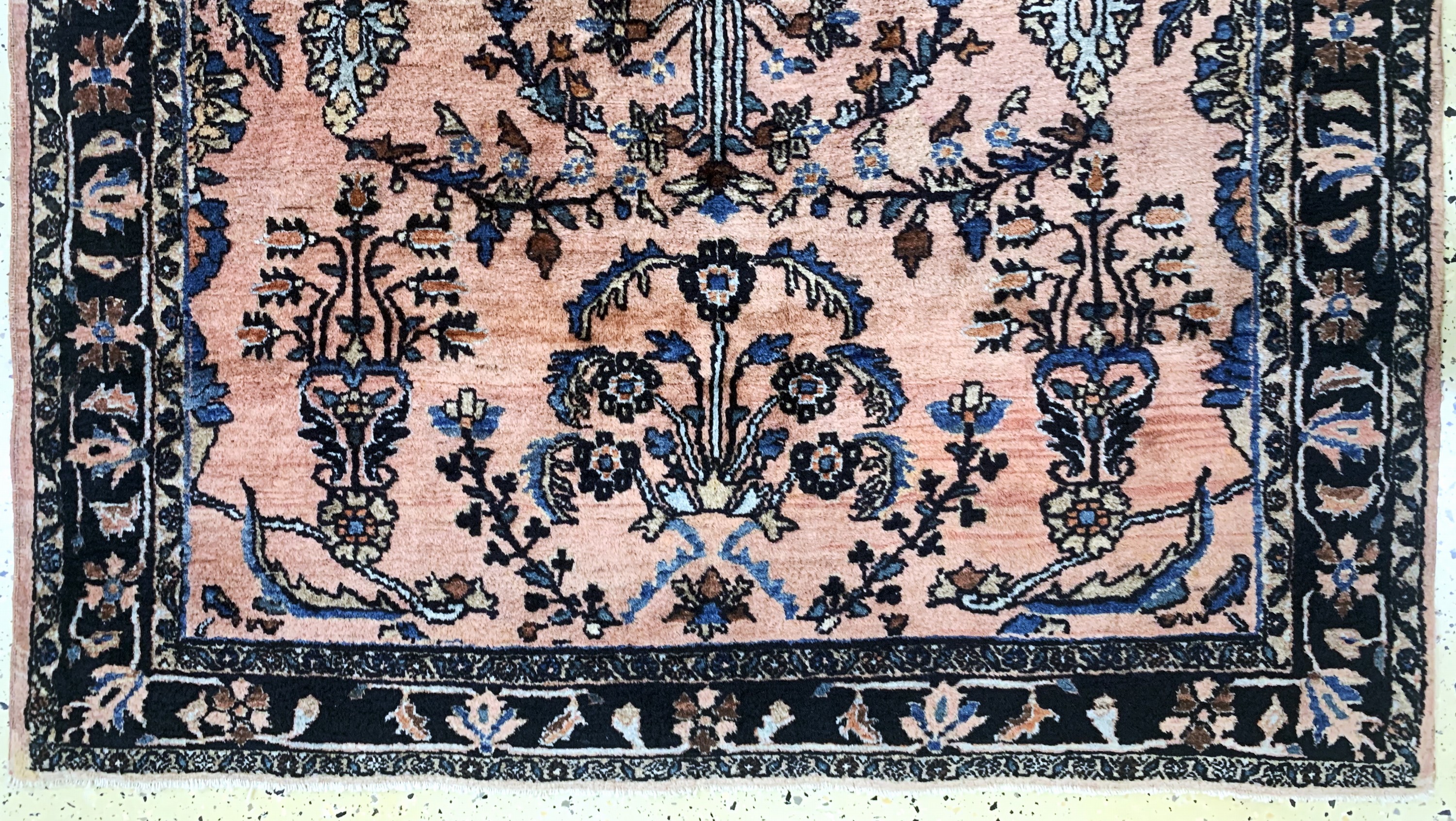 Detail c: Us Re-Import Sarogh antik, Persien, um 1900, Korkwolle auf Baumwolle, ca. 204 x 133 cm, EHZ: 2