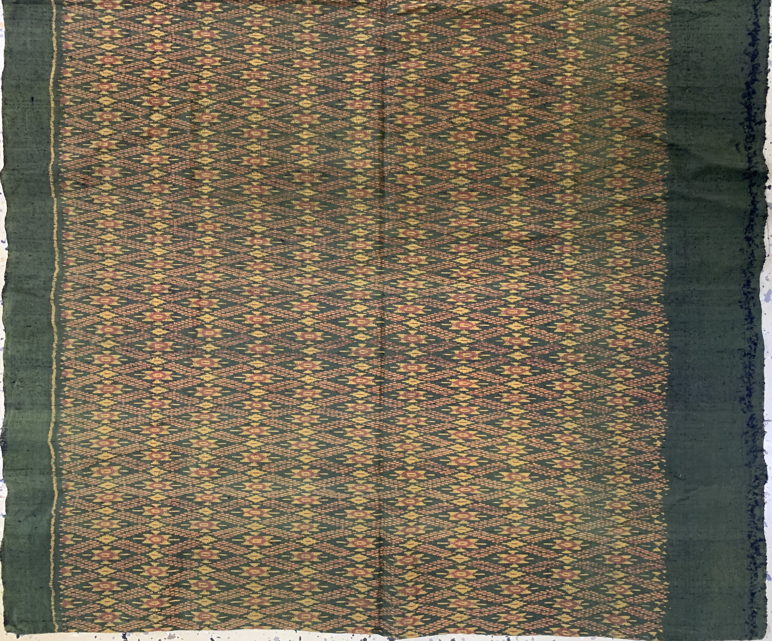 Detail b: 3 Lots Seidentextilien, Indonesien, Mitte 20.Jhd, Seide, ca. 185 x 89 cm, EHZ: 1-2