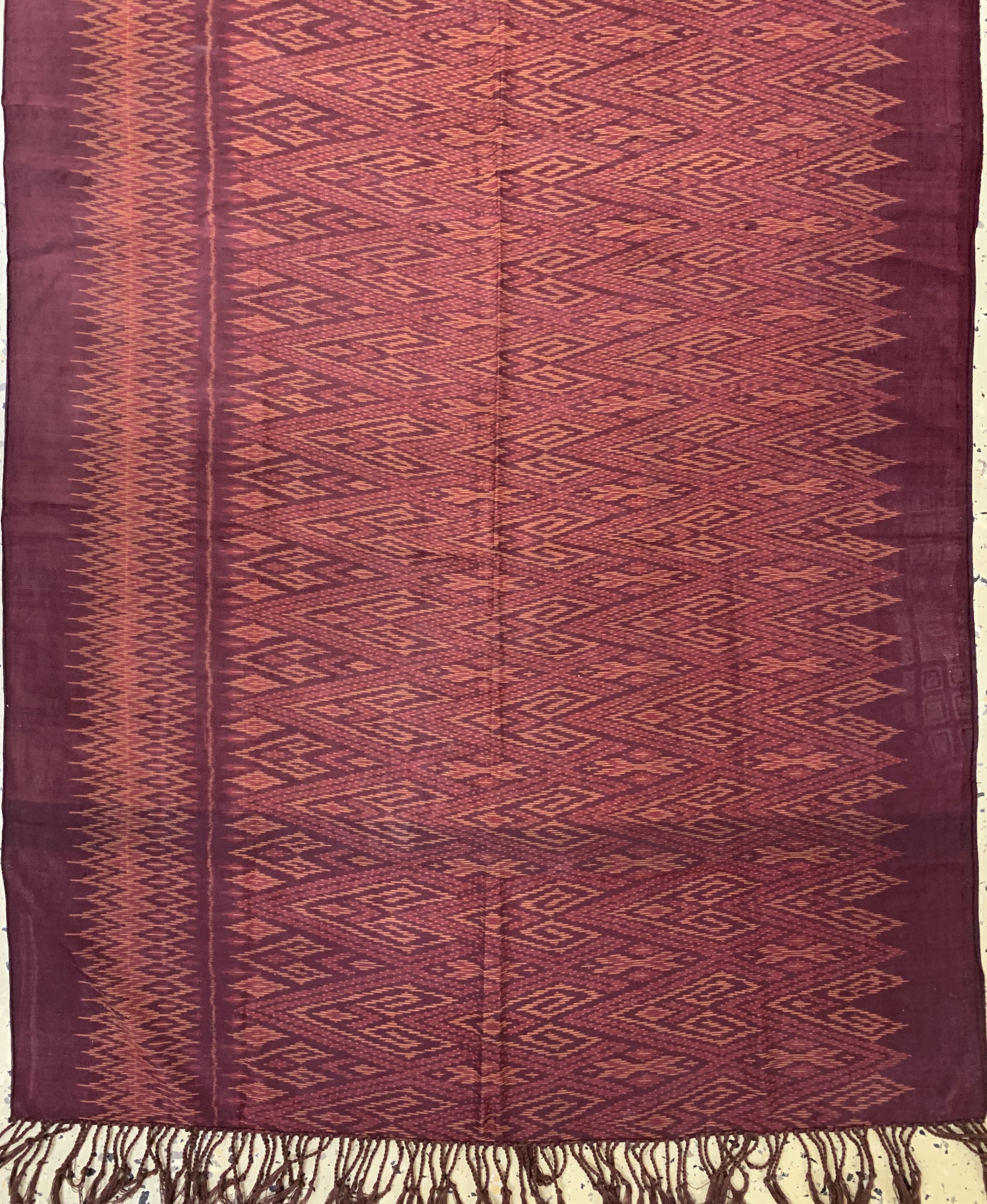 Detail h: 3 Lots Seidentextilien, Indonesien, Mitte 20.Jhd, Seide, ca. 185 x 89 cm, EHZ: 1-2