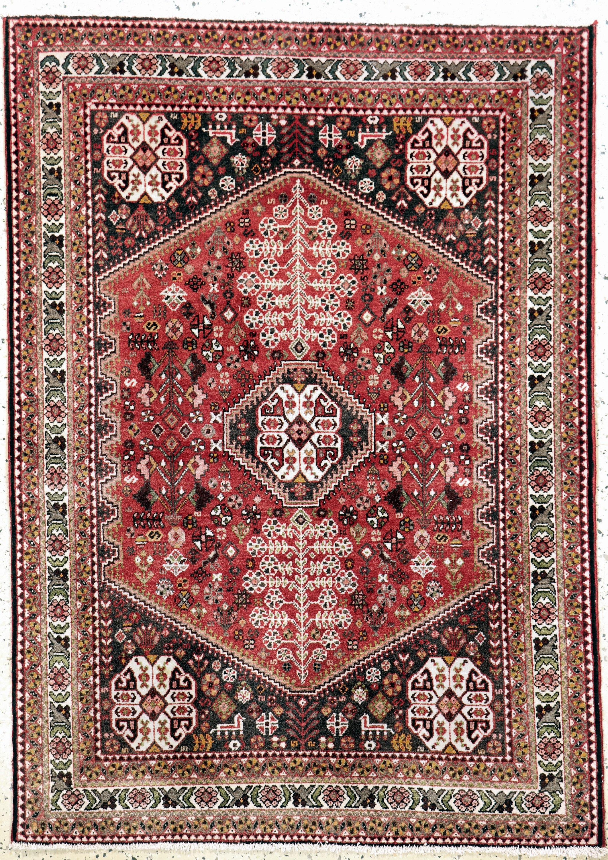 Abadeh, Persien, Ende 20.Jhd, Wolle auf Baumwolle, ca. 150 x 108 cm, EHZ: 1-2