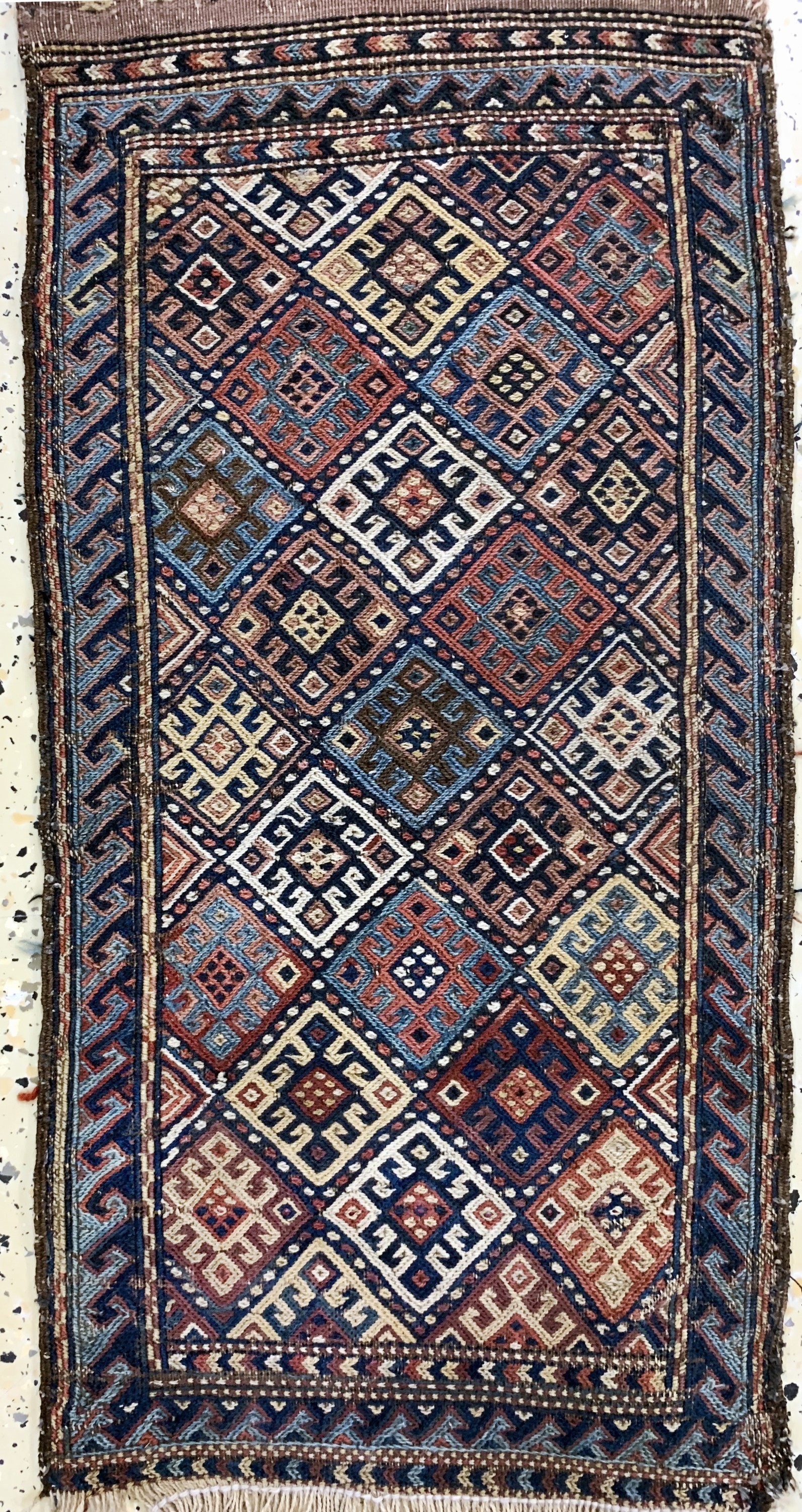Detail i: 4 Lots Salztasche & Taschen, Persien, um 1900 , Wolle auf Wolle, ca. 113 x 44 cm, EHZ: 3