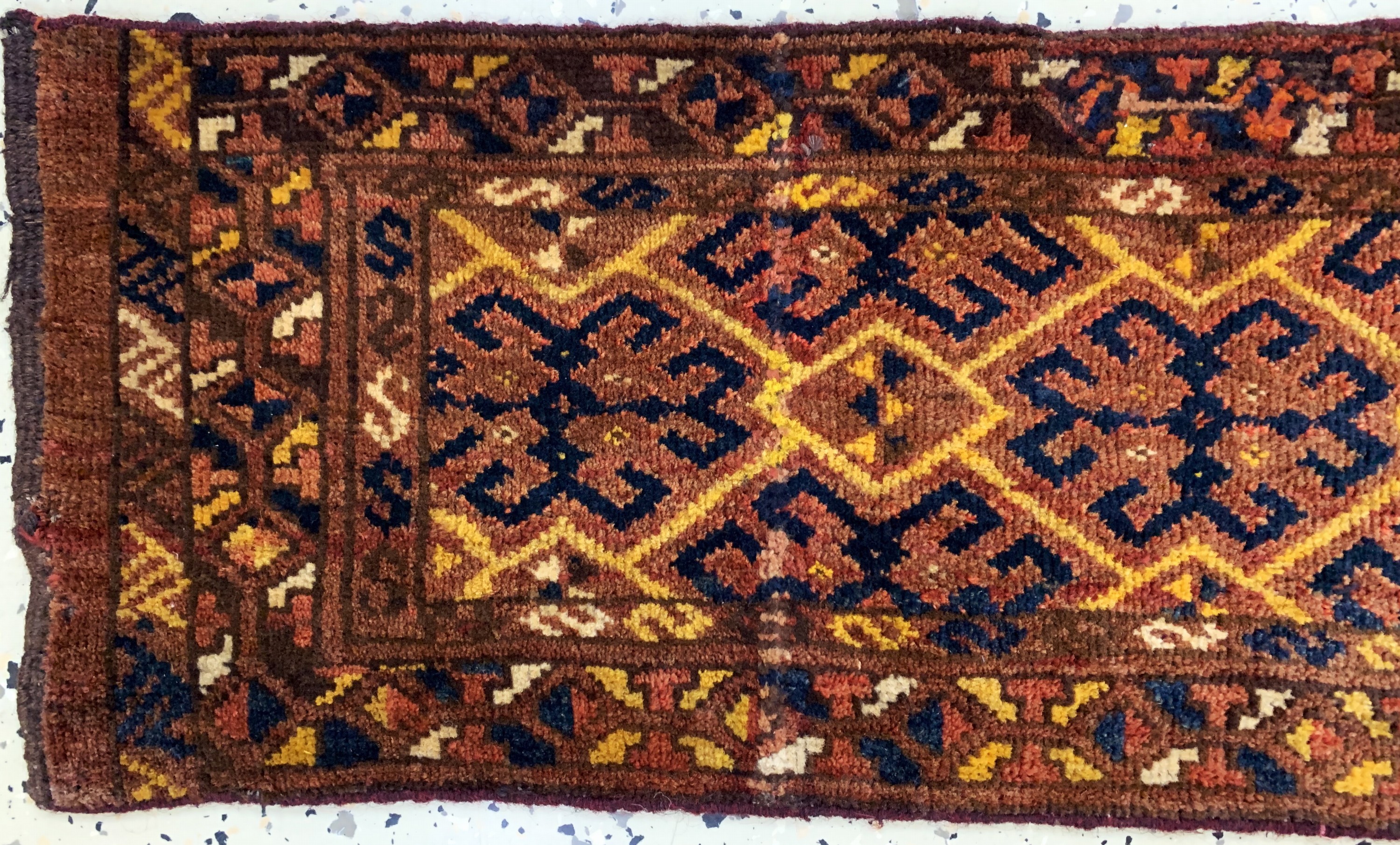 Detail e: 3 Lots Torba & Tasche, Beschir, Turkmenistan, 19.Jhd, Wolle auf Wolle, ca. 146x 29 cm, EHZ: 4