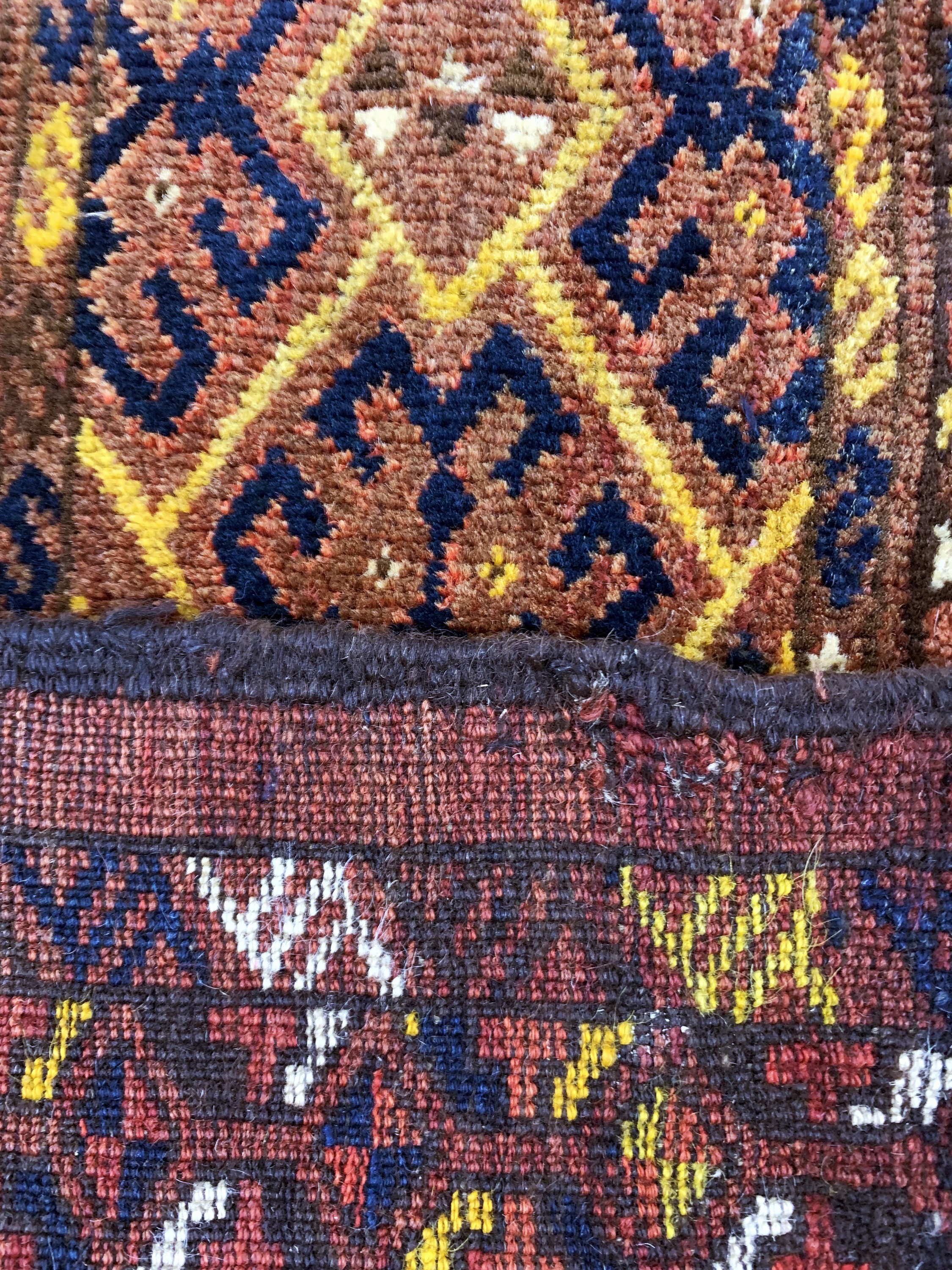 Detail f: 3 Lots Torba & Tasche, Beschir, Turkmenistan, 19.Jhd, Wolle auf Wolle, ca. 146x 29 cm, EHZ: 4